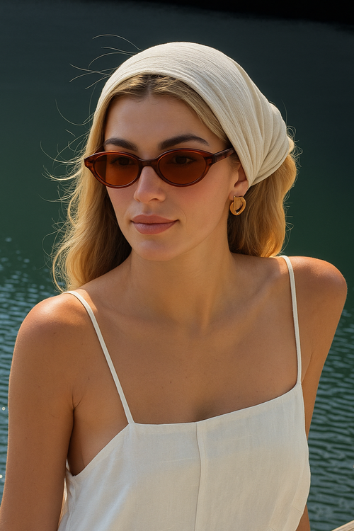 Retro Oval Sunglasses