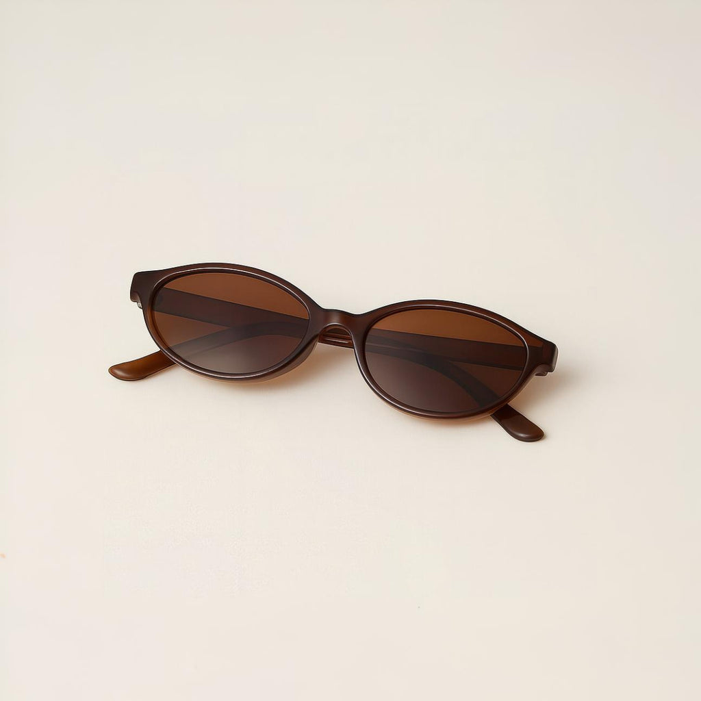 Retro Oval Sunglasses