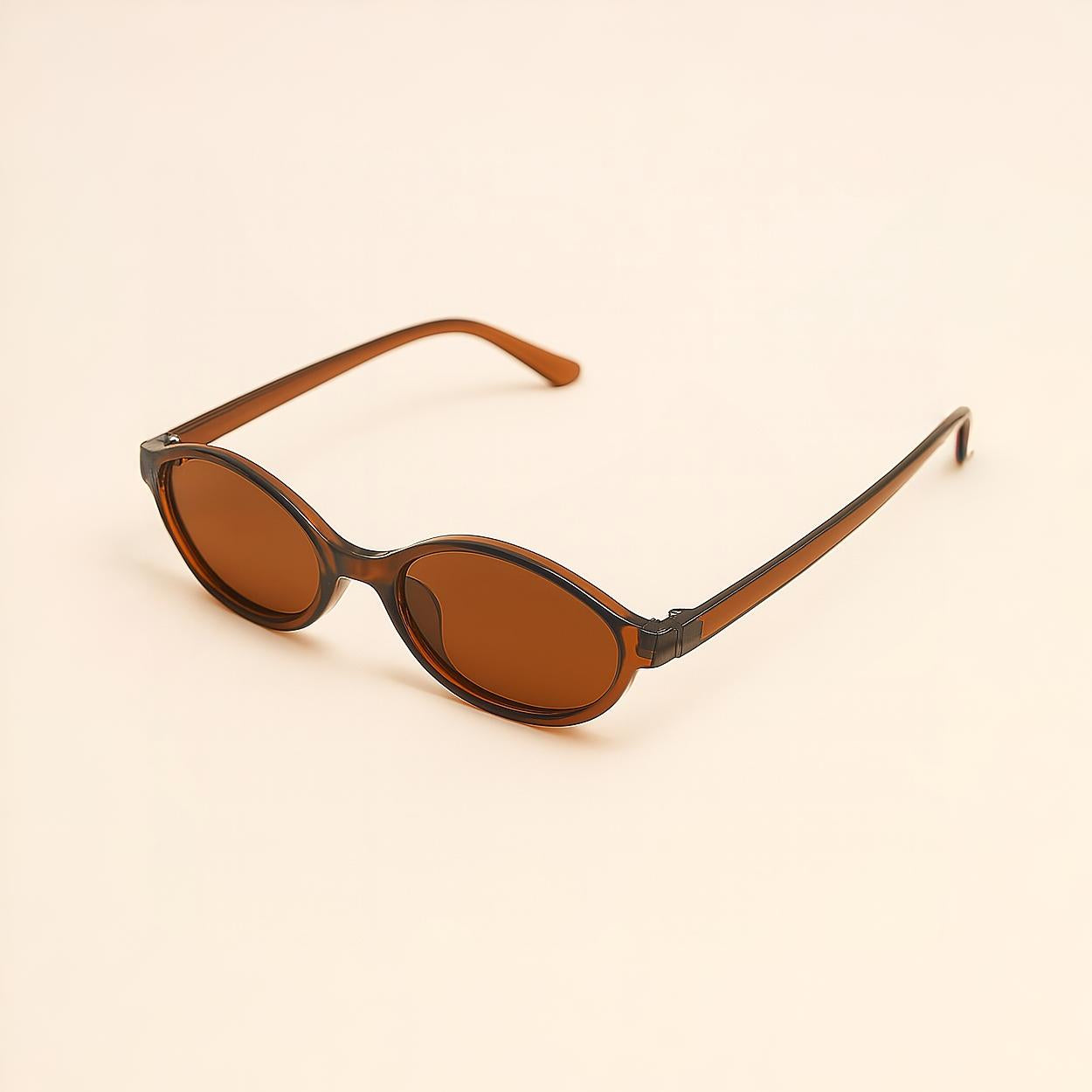 Retro Oval Sunglasses