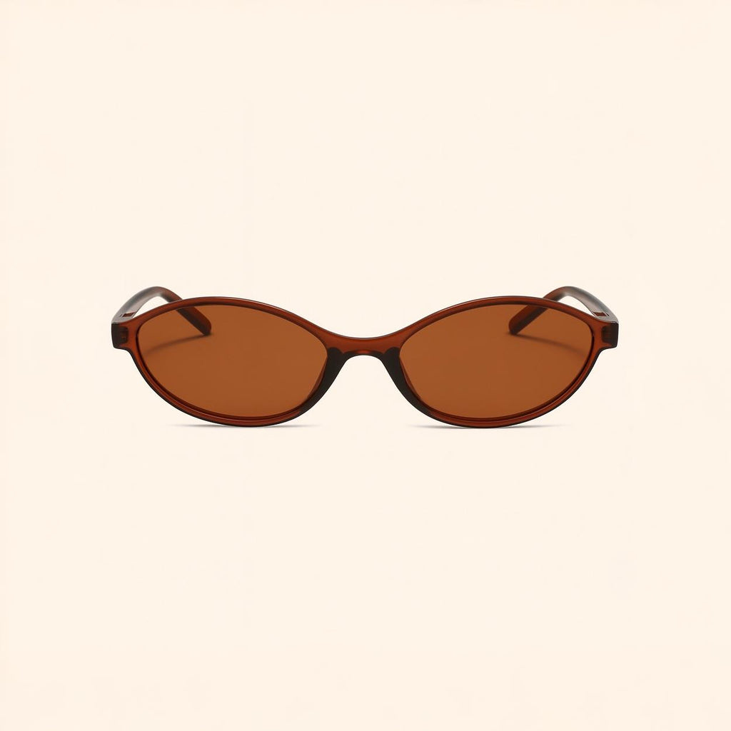 Retro Oval Sunglasses