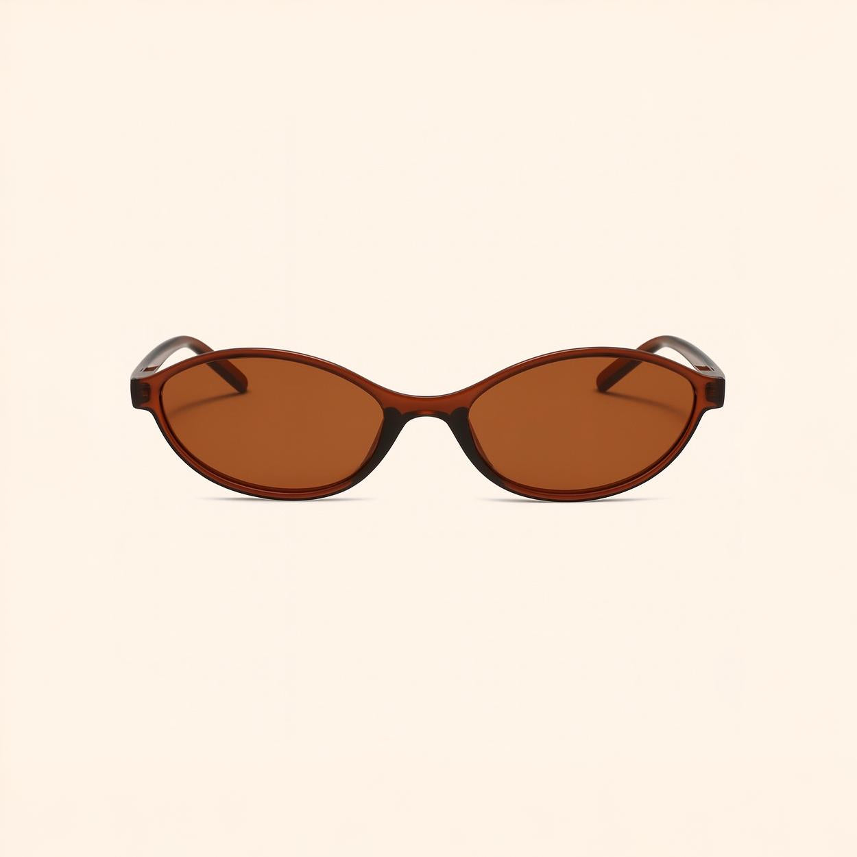 Retro Oval Sunglasses