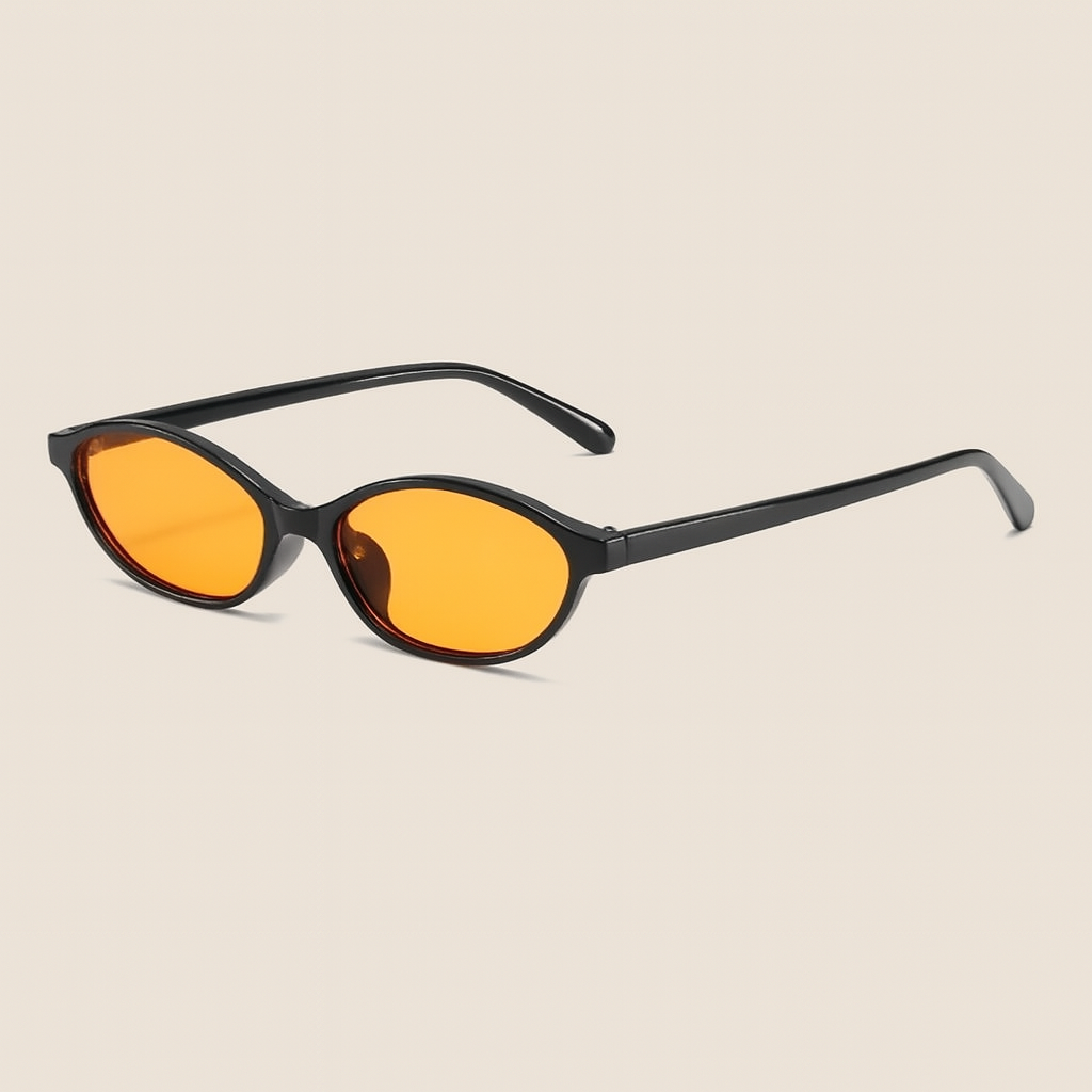 Retro Oval Sunglasses